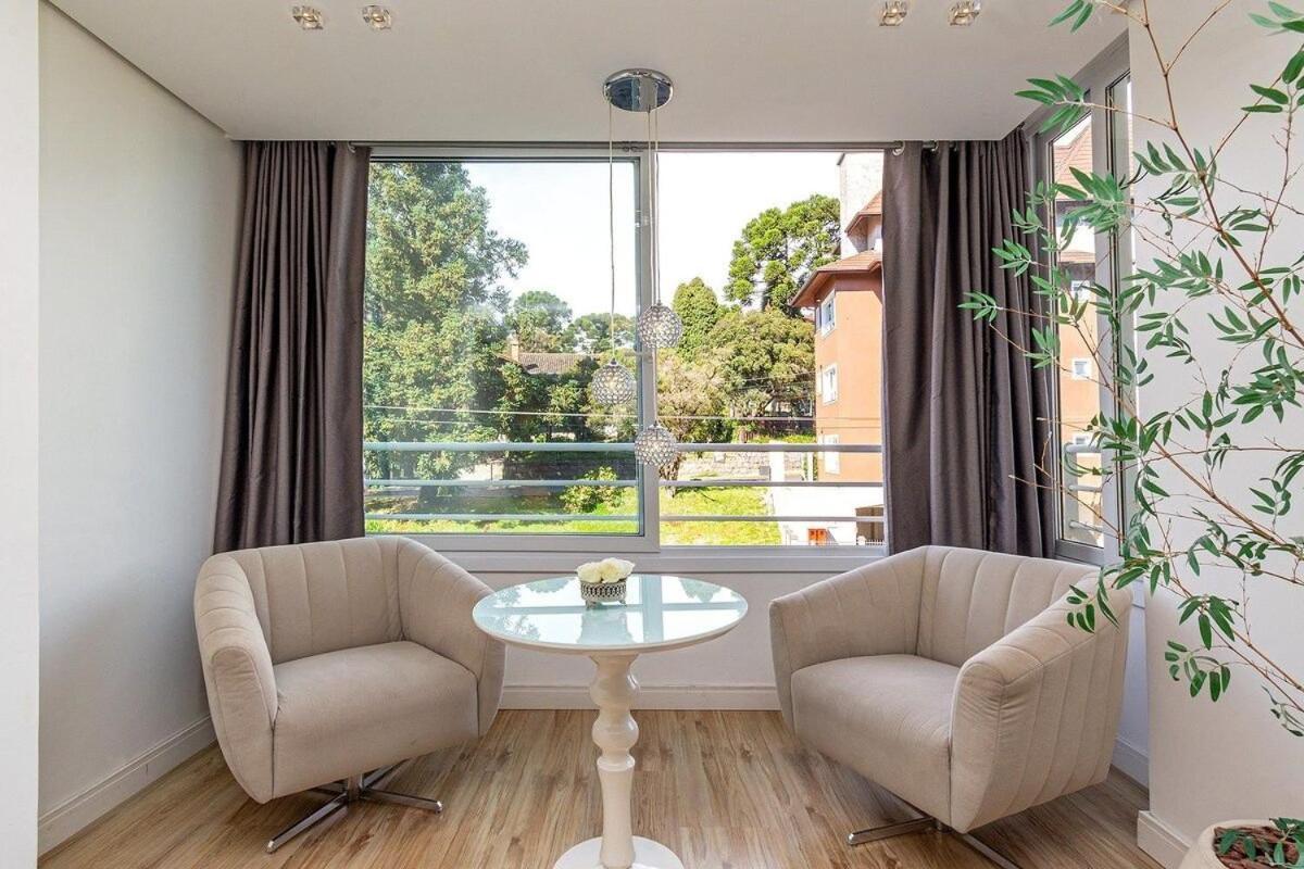 Appartement Rosa Edificio Parque Da Vinicola à Gramado Extérieur photo