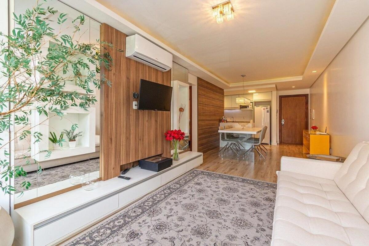 Appartement Rosa Edificio Parque Da Vinicola à Gramado Extérieur photo