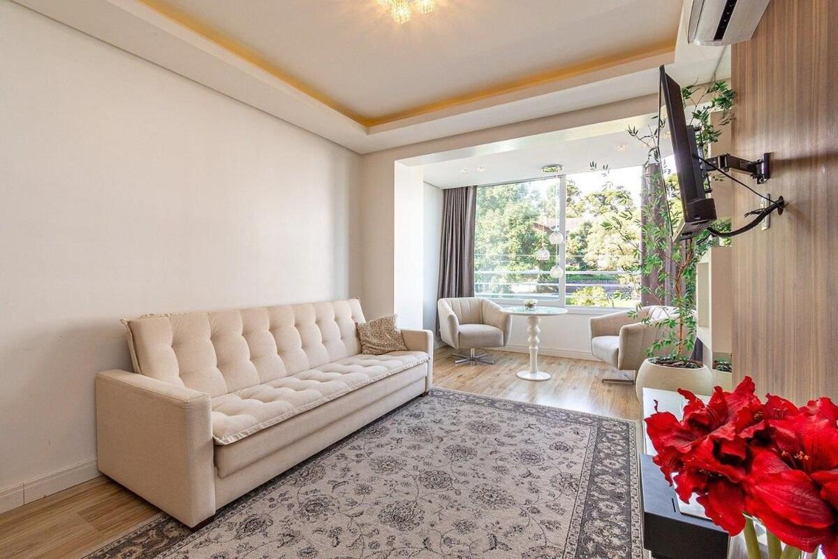 Appartement Rosa Edificio Parque Da Vinicola à Gramado Extérieur photo